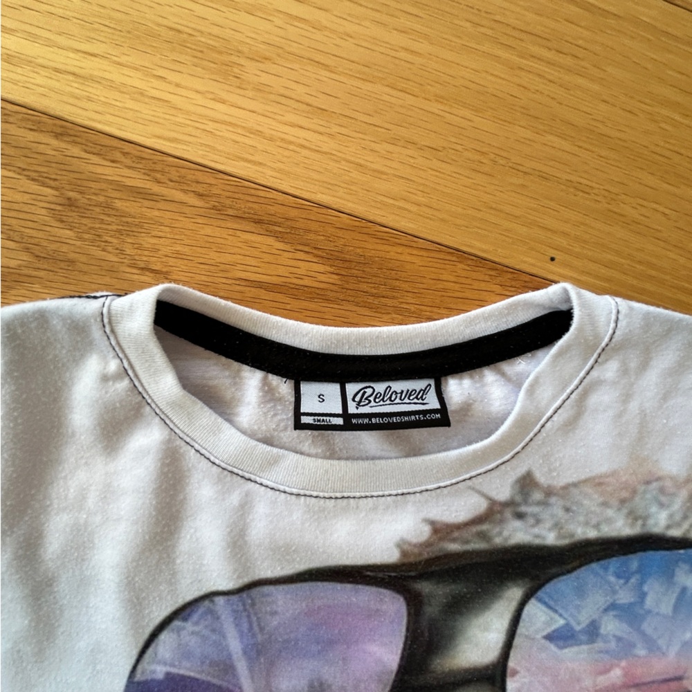 Tee - White with Graphic